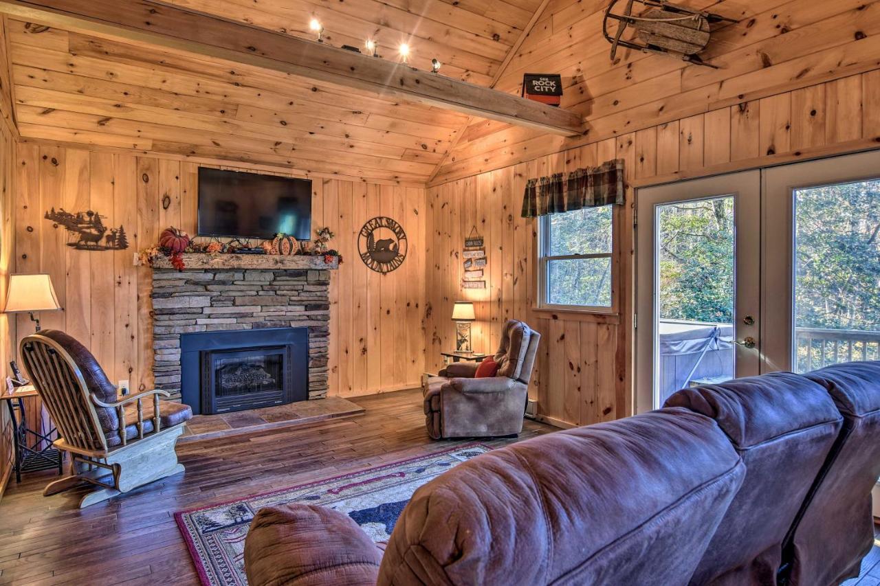 Natures Retreat With Hot Tub 7 Mi To Bryson City Whittier Εξωτερικό φωτογραφία