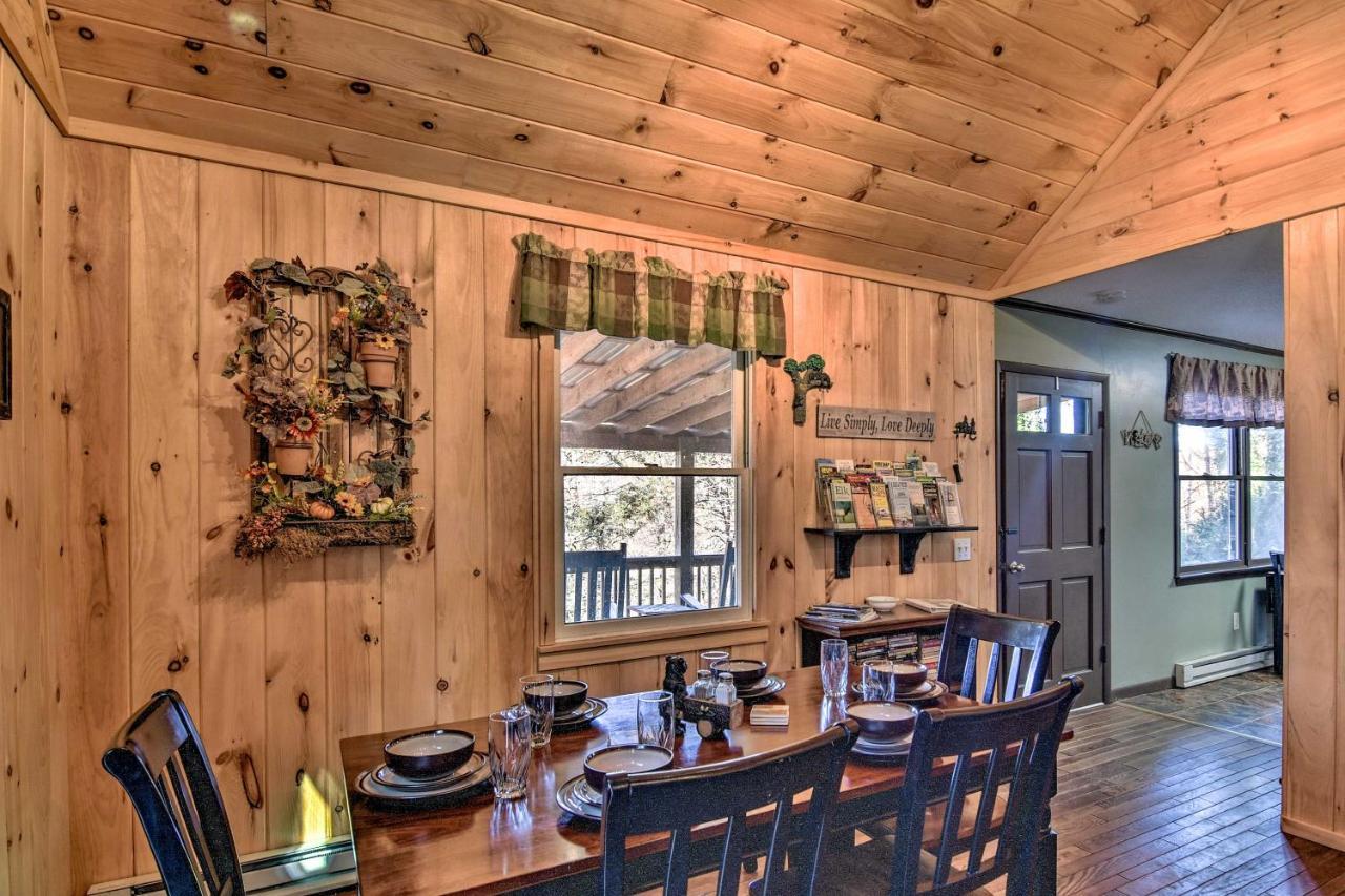 Natures Retreat With Hot Tub 7 Mi To Bryson City Whittier Εξωτερικό φωτογραφία